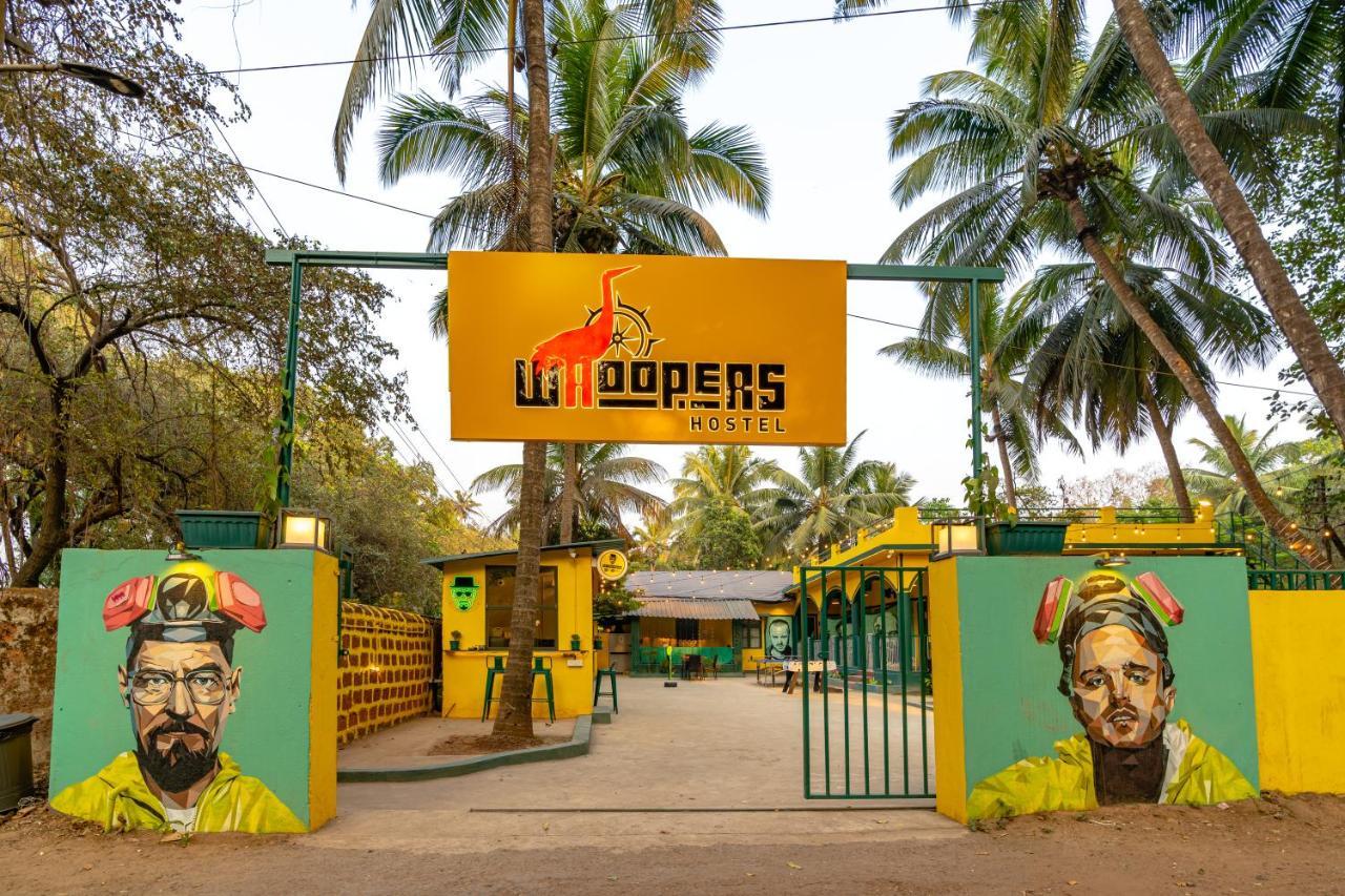 Whoopers Hostel Anjuna, Goa Esterno foto