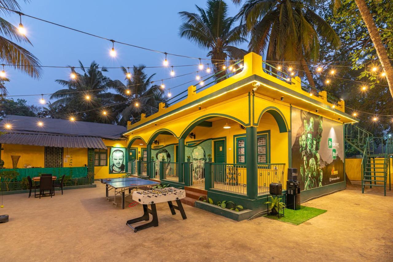 Whoopers Hostel Anjuna, Goa Esterno foto