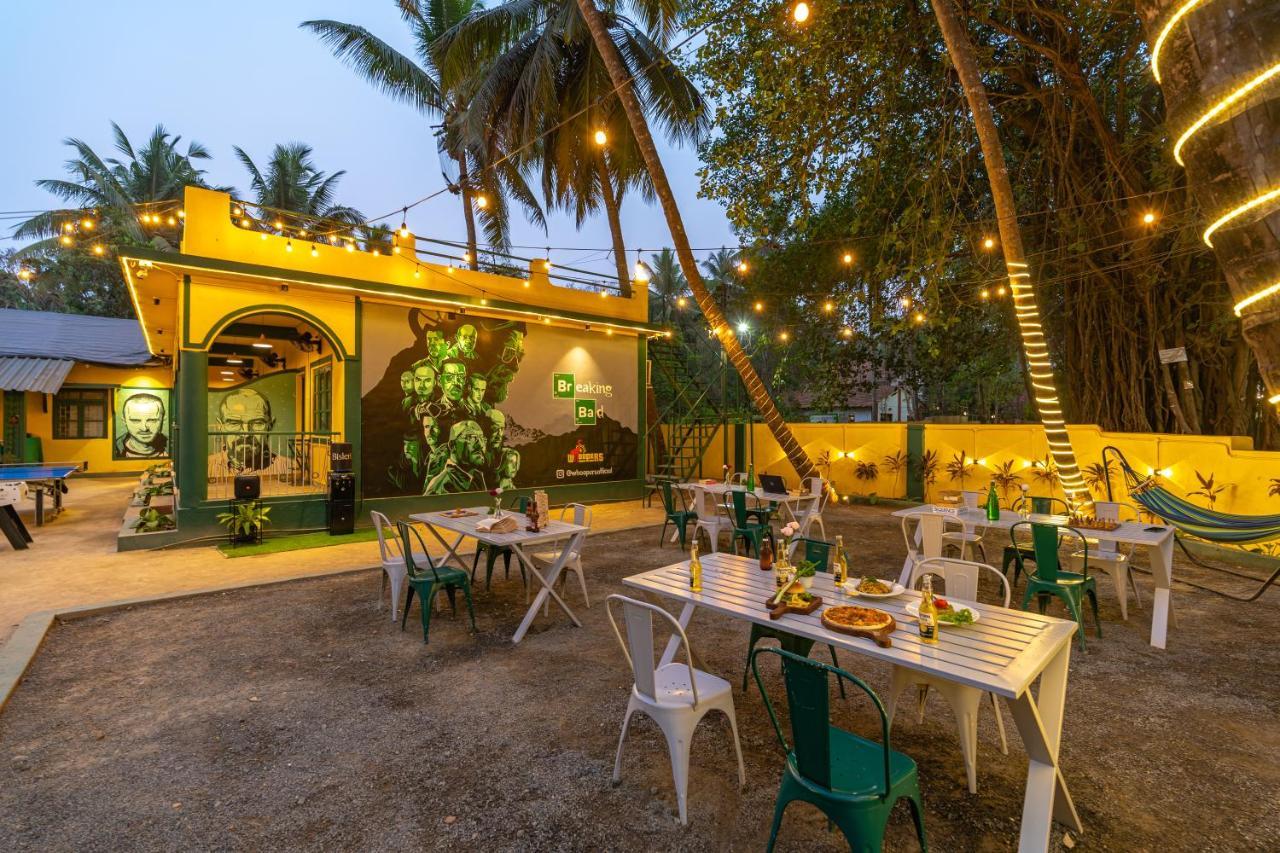 Whoopers Hostel Anjuna, Goa Esterno foto